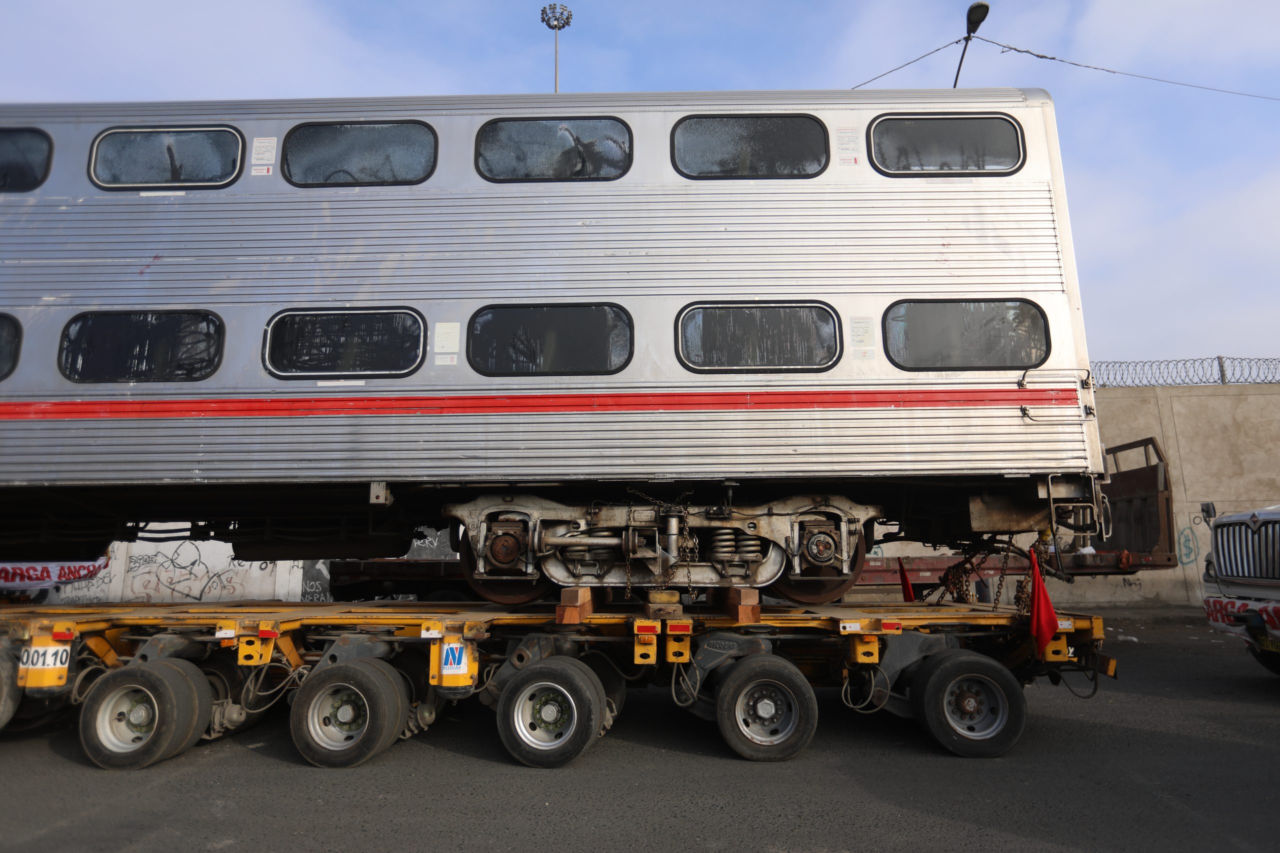 vagón de un tren