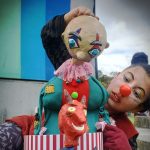 La artista escénicas Evelyn Mendieta será una de las facilitadoras del taller de creación de máscaras y títeres. /Cortesía