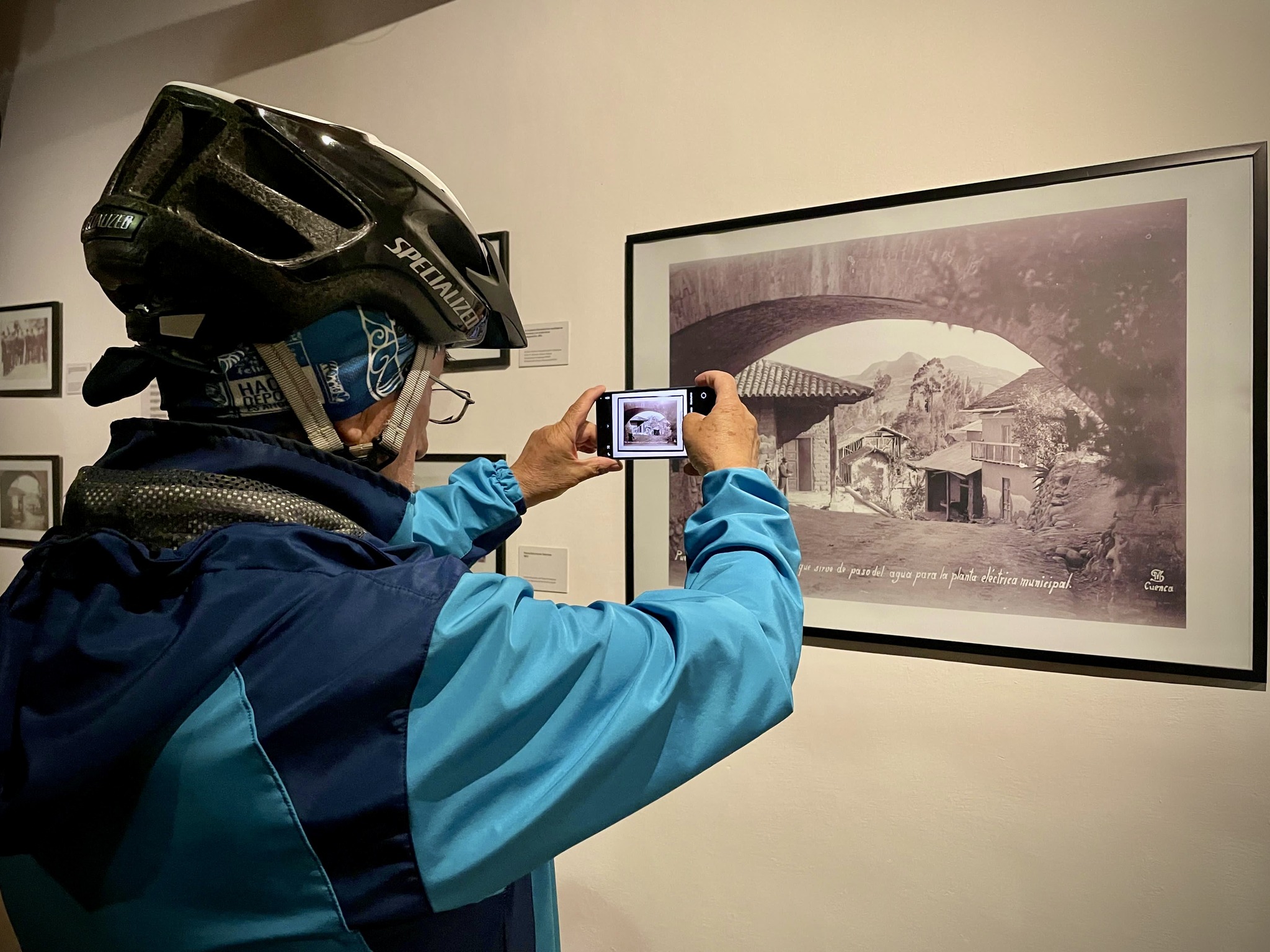 La ruta ciclística permitirá conocer tres casas patrimoniales municipales de Cuenca, una de ellas, la Quinta Bolívar. /Cortesía
