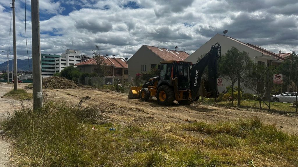 Las obras preliminares para la construcción del nuevo intercambiador Monay-IESS arrancaron este jueves 31 de julio de 2025. /Cortesía MTOP