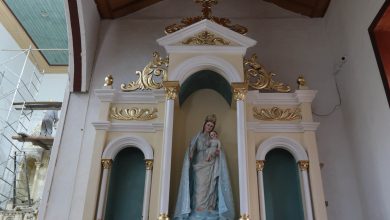 La restauración en la iglesia de Turi, dedicada a Nuestra Señora de La Merced.