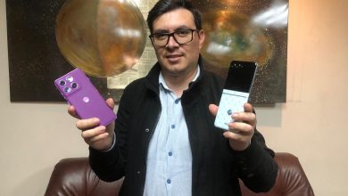 Wiliam Torres, gerente de producto de Motorola, detalló las características, precios y disponibilidad de los equipos en Ecuador.