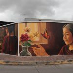 Mural en el barrio Urubamba