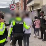 Dos ciudadanos venezolanos fueron trasladados por la Policía de Migración para el proceso de deportación por incumplir el estatus migratorio.