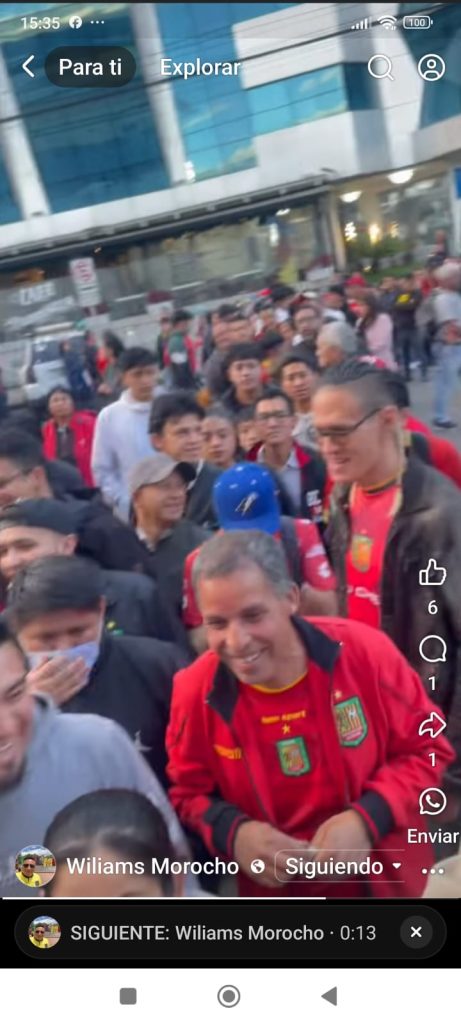 Hinchas del Deportivo Cuenca