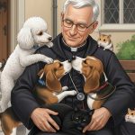 En Cuenca se prevé una misa para honrar a las mascotas. /Generada en IA