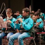 El proyecto Orquestas Escolares prepara un evento artístico la noche del martes 1 de julio de 2025. /Fotos Coordinación Zonal 6 de Educación