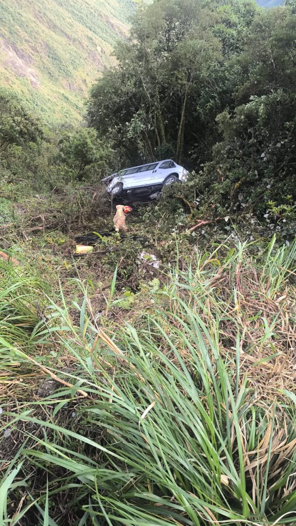 accidente vía Cuenca Molleturo