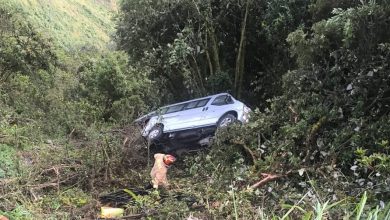accidente vía Cuenca Molleturo