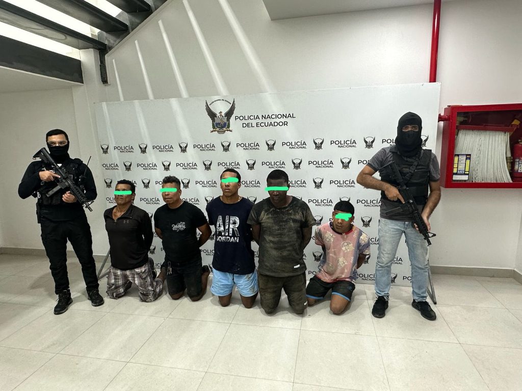 Capturados en operativo.