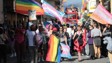Con banderas y pancartas, participantes recorrieron el Centro Histórico para visibilizar la diversidad y exigir respeto a sus derechos.