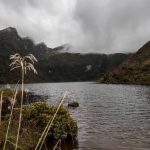 La laguna Huarmi Maylas en el Bosque Protector Collay.