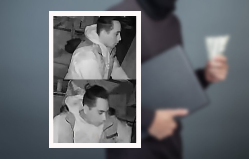 El CSC publicó una imagen del ciudadano que ingresó a robar en restaurante de Balzay Bajo. /Foto CSC