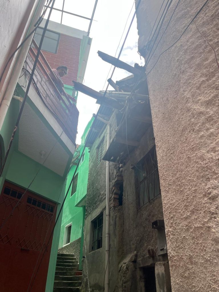 Colapsa vivienda