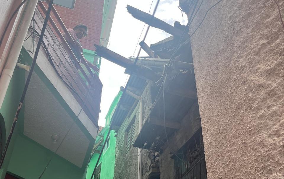 Colapsa vivienda