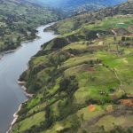 El río Paute con el más bajo caudal del mes. Este afluente alimenta al Complejo Hidroeléctrico Paute Integral, conformado por las centrales hidroeléctricas Mazar, Paute–Molino y Sopladora