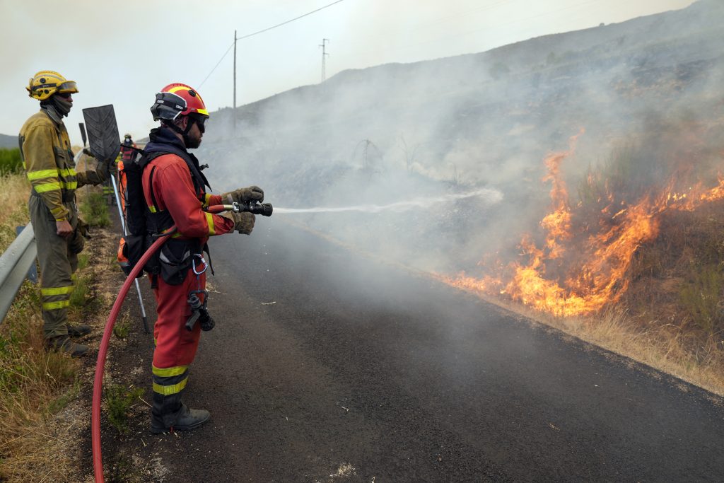 Incendio en España