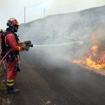 Incendio en España