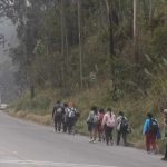 Campaña para prevenir accidentes de romeriantes de la Virgen de El Cisne