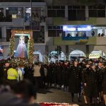La celebración conocida como las noches del peregrino de los azuayos, por la Virgen del Cisne en Loja, se da cada año. /Cortesía