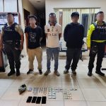 En poder de los tres sujetos detenidos e investigados, se halló droga y otros bienes irregulares. /Cortesía