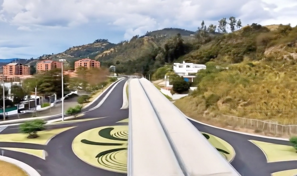 Así se prevé que termine el intercambiador de tráfico luego de la construcción. /Cortesía