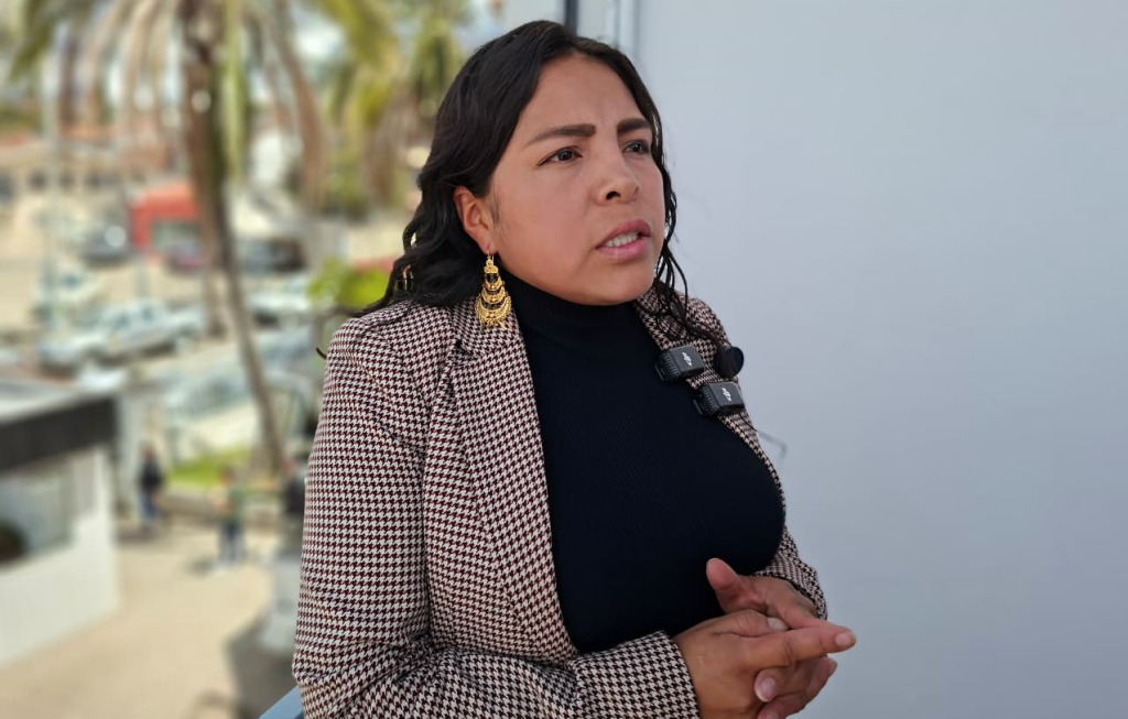 Marisol Peñaloza, vicealcaldesa de Cuenca, se pronunció sobre la denuncia contra el alcalde Zamora ante el Tribunal Contencioso Electoral (TCE). /JIP