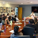 Chef ecuatoriana enseñó a preparar ceviche de chocho y de palmito en los Estados Unidos (EE.UU).