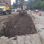 Trabajos en la autopista