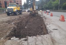 Trabajos en la autopista