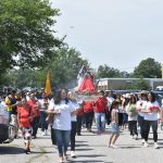 Migrantes ecuatorianos celebraron a la Virgen de El Cisne en EE.UU.