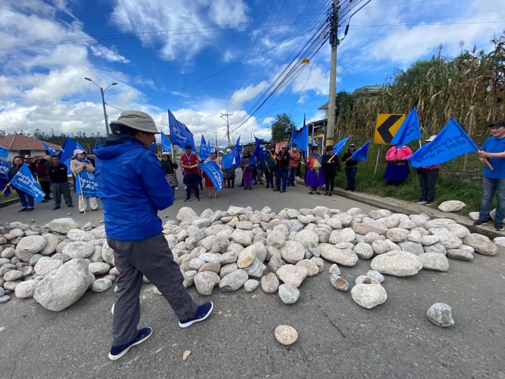 Paro antiminero indefinido en Azuay iniciará el 23 de septiembre.