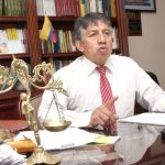 Rubén Calle, presidente del Colegio de Abogados del Azuay, que se pronunció sobre el caso del proyecto minero Loma Larga.