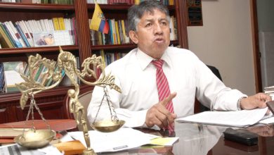 Rubén Calle, presidente del Colegio de Abogados del Azuay, que se pronunció sobre el caso del proyecto minero Loma Larga.