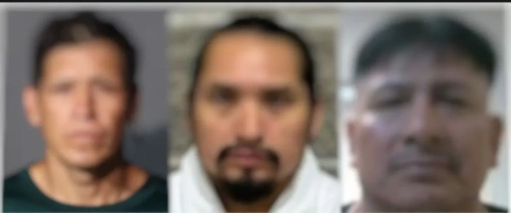 ICE difundió las fotografías de tres migrantes de Ecuador detenidos en EE.UU