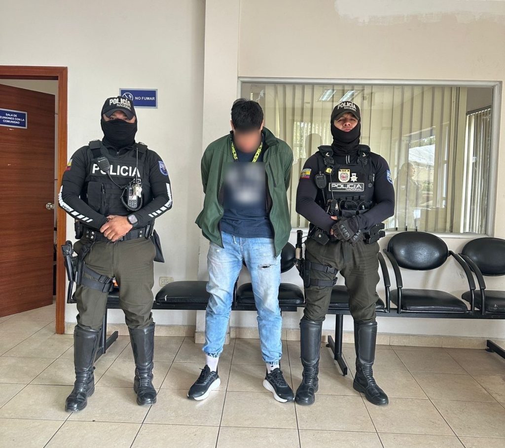 Aprehendido en Cuenca
