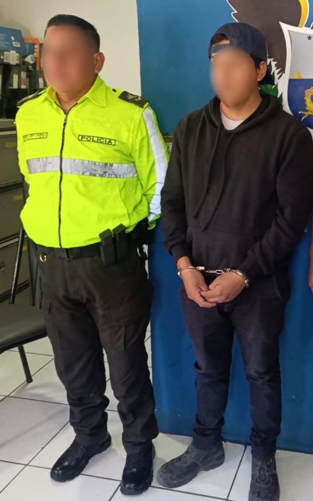 Ciudadano aprehendido