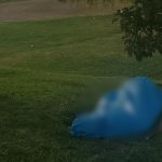 Los agentes de la Policía hallaron el cadáver en el parque de Miraflores. /Fotos Policía Nacional