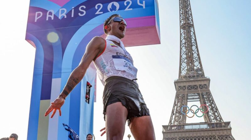 Este 1 de agosto de 2025 se cumple un año de hazaña olímpica obtenida por el atleta cuencano Daniel Pintado. /Cortesía