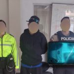 El ciudadano detenido el lunes 25 de agosto de 2025, con esta, registra nueve detenciones. /Fotos Policía Nacional