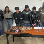 En poder de los tres ciudadanos investigados se halló droga. /Fotos Policía Nacional