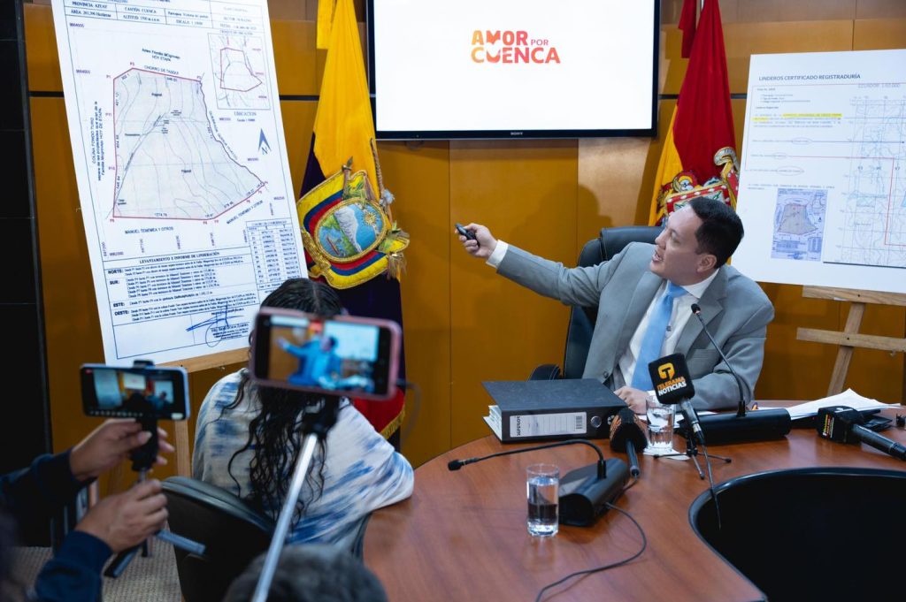 Minería en Cuenca: Cristian Zamora, alcalde, frena expansión de Loma Larga.