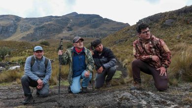 rescate de excursionistas en el Cajas
