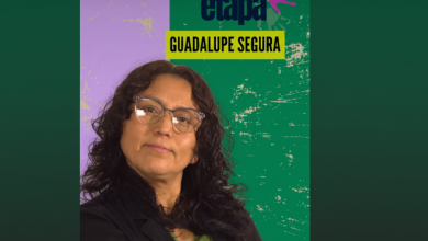 Mercedes Guadalupe Segura Lema, migrante ecuatoriana, es candidata a senadora en las elecciones legislativas en Argentina.