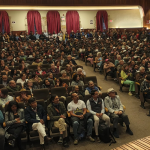 A una Asamblea por el Agua convocó al FEUE este martes 9 de septiembre de 2025. Antes, ya se desarrolló una en el Teatro Sucre. /Cortesía