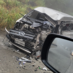 El accidente en el Cajas, sector del control Huagrahuma, dejó, al menos, un fallecido. /Cortesía