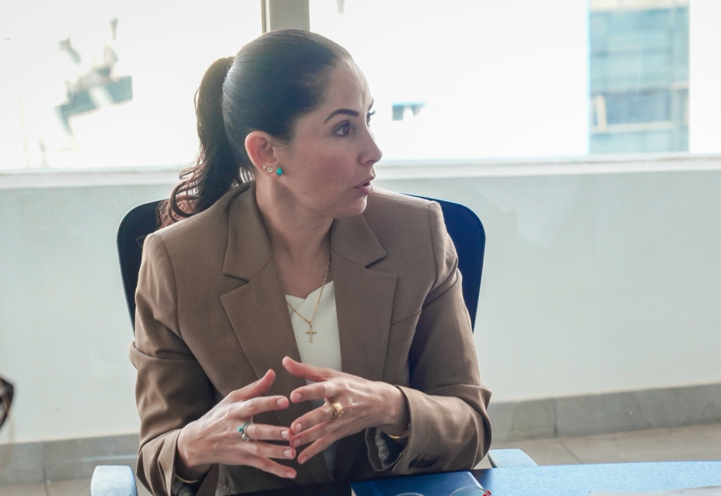 Luisa González, excandidata presidencial, ya no será candidata para dirigir la Revolución Ciudadana. /Cortesía