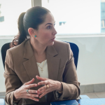 Luisa González, excandidata presidencial, ya no será candidata para dirigir la Revolución Ciudadana. /Cortesía