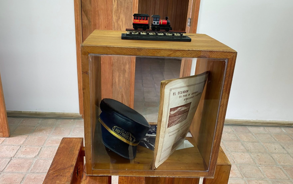 El Museo del Ferrocarril forma parte del parque recientemente inaugurado en el sector de Gapal. /Cortesía