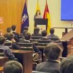 Estudiantes de las tres instituciones educativas durante el taller “0 Excusas. 100% Vida”. /Cortesía